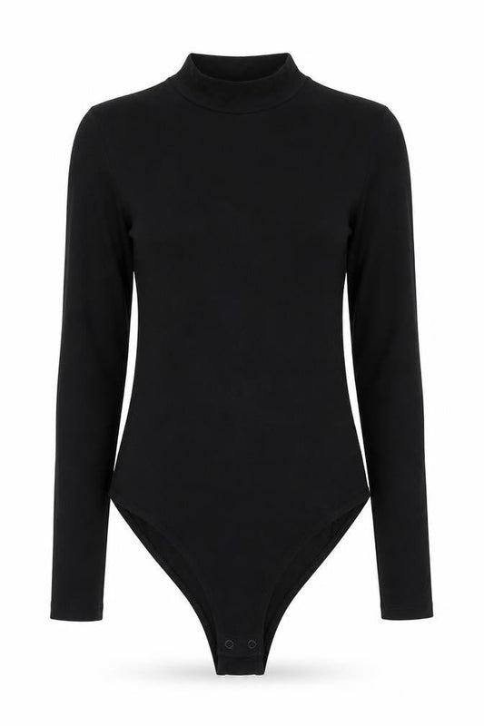 Womens UK Size 6 Primark One-Piece Black Bodysuit