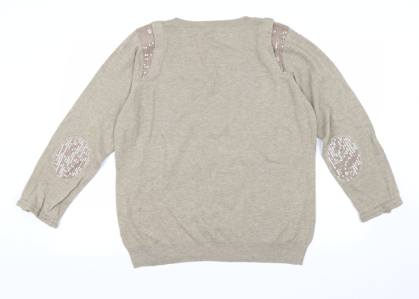 Womens UK Size 20 Dorothy Perkins Brown Pullover Jumper