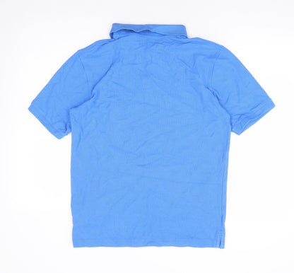 Womens UK Size S Dunnes Stores Blue Basic Polo