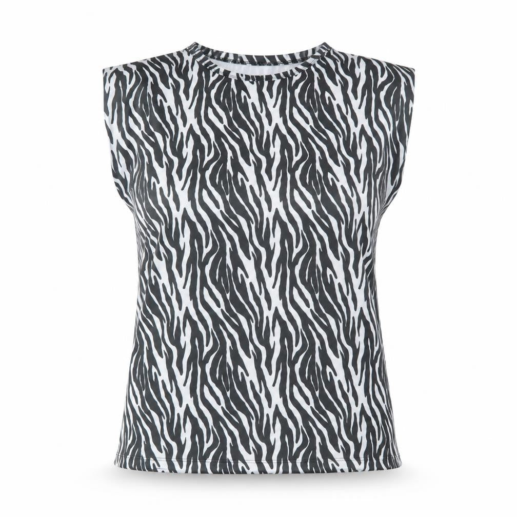 Womens UK Size 14 Boohoo Black Basic Tank