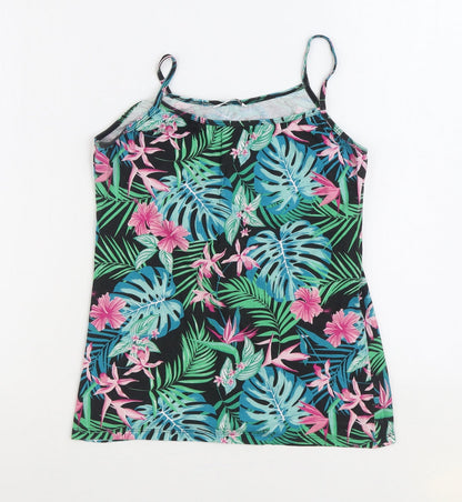 Womens UK Size S Pep&Co Multicoloured Camisole Tank
