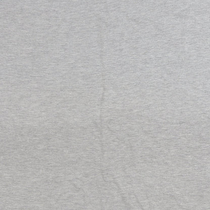 Originals Womens Grey Cotton Basic T-Shirt Size L Round Neck