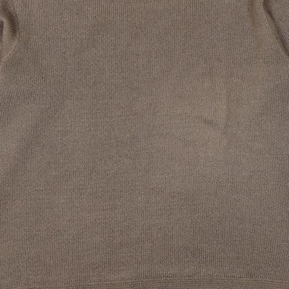 Womens UK Size M BASSINI Brown Pullover Jumper
