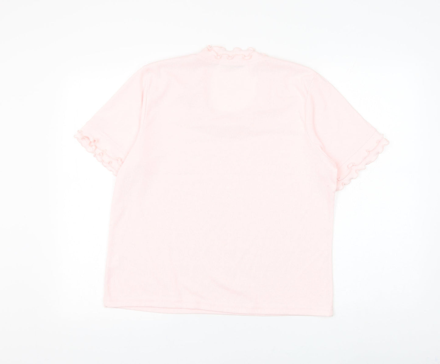 Womens UK Size 18 Emreco Pink Basic T-Shirt