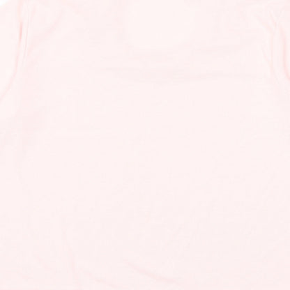 Womens UK Size 18 Emreco Pink Basic T-Shirt