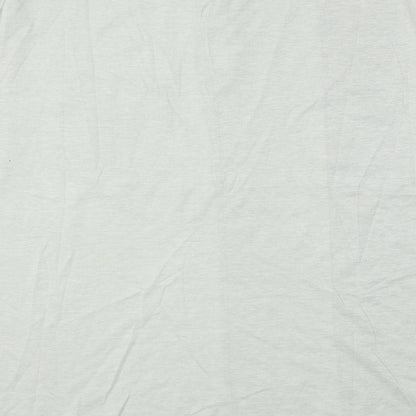 Berkertex Mens Green Colourblock Cotton Polo Size XL Collared Button