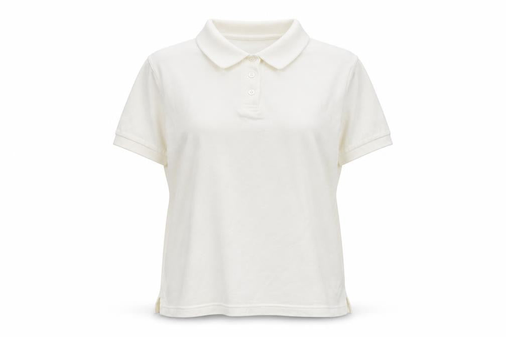 Womens UK Size 12 Damart White Basic Polo