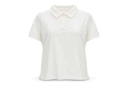 Womens UK Size 12 Damart White Basic Polo