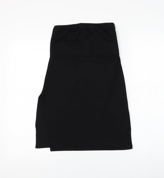 Womens UK Size 10 PRETTYLITTLETHING Black Basic Tank