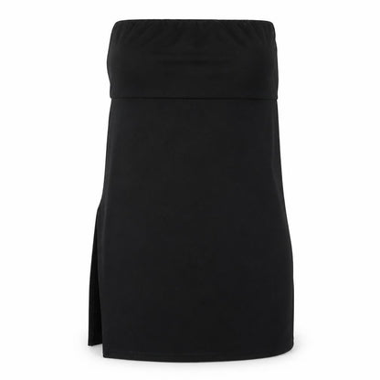 Womens UK Size 10 PRETTYLITTLETHING Black Basic Tank
