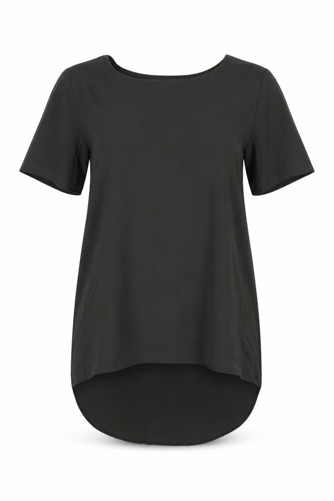 Womens UK Size 6 F&F Green Basic Blouse