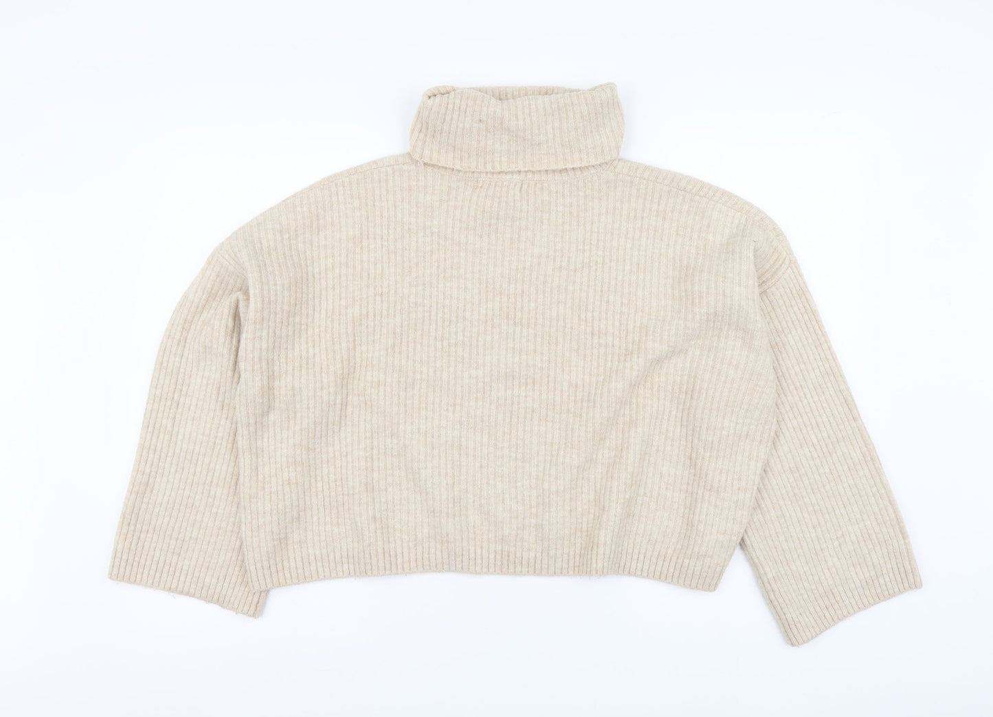 Womens UK Size L Urban Bliss Beige Pullover Jumper