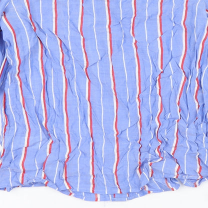 Womens UK Size 8 Atmosphere Blue Basic Blouse