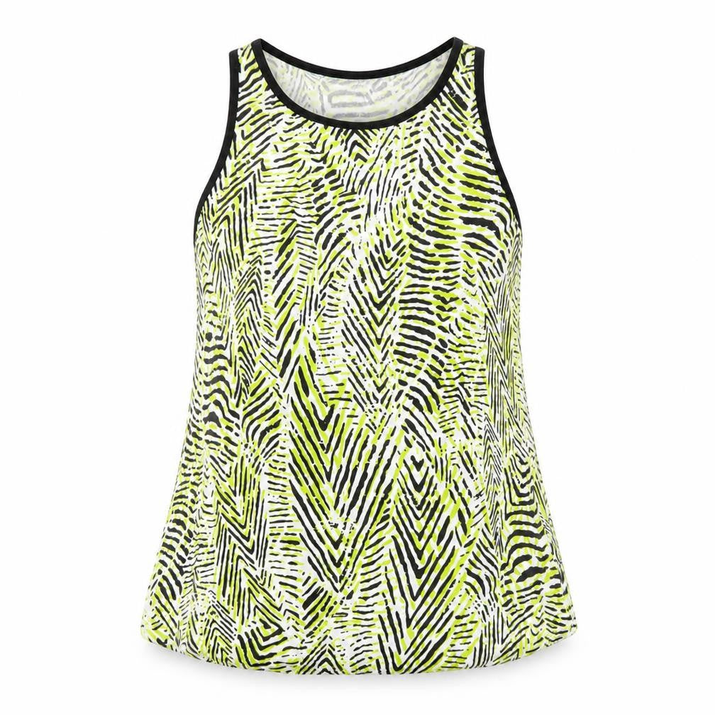 Womens UK Size 8 New Look Green Basic Tank