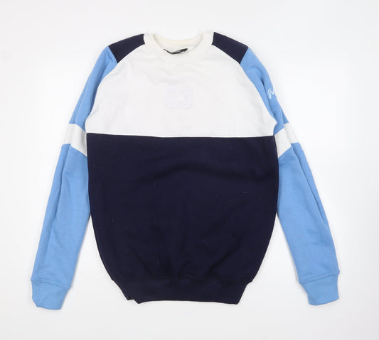 Womens UK Size M Move Merchandise Blue Pullover Sweatshirt