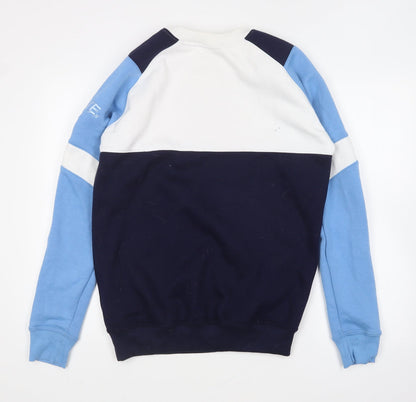 Womens UK Size M Move Merchandise Blue Pullover Sweatshirt
