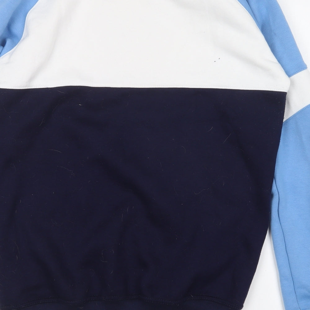 Womens UK Size M Move Merchandise Blue Pullover Sweatshirt