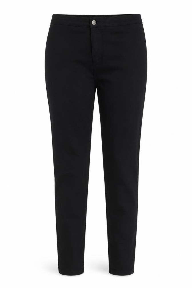Womens UK Size 10 Denim & Co. Regular Fit Skinny Black Jeans