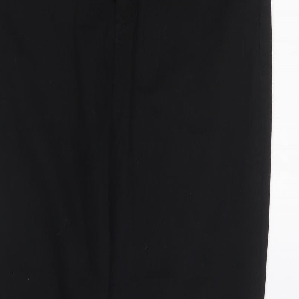 Denim & Co. Womens Black Polyester Skinny Jeans Size 10 L31 in Regular Button