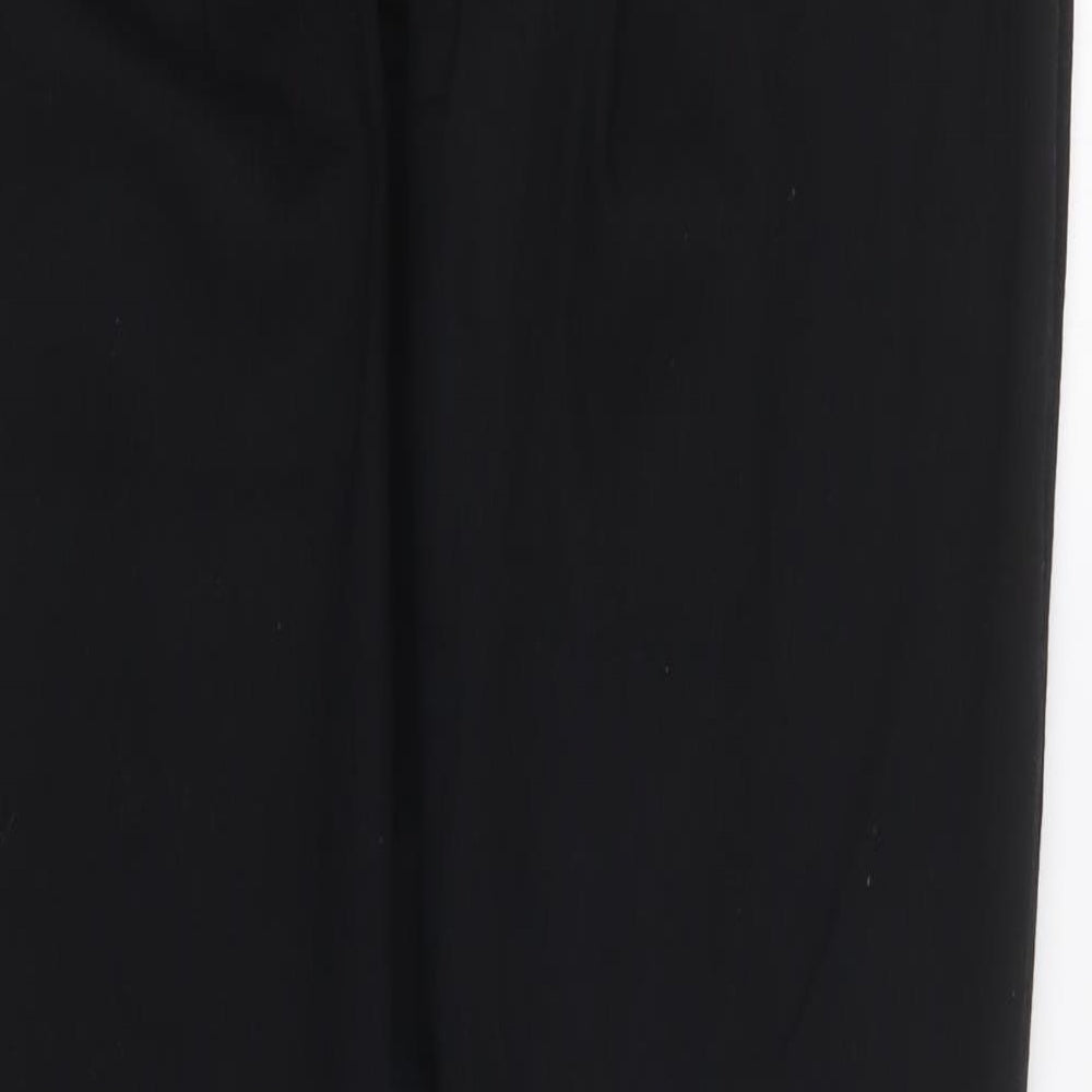 Denim & Co. Womens Black Polyester Skinny Jeans Size 10 L31 in Regular Button