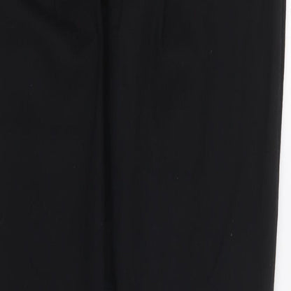 Denim & Co. Womens Black Polyester Skinny Jeans Size 10 L31 in Regular Button