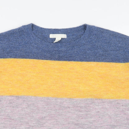 Womens UK Size S H&M Multicoloured Pullover Jumper