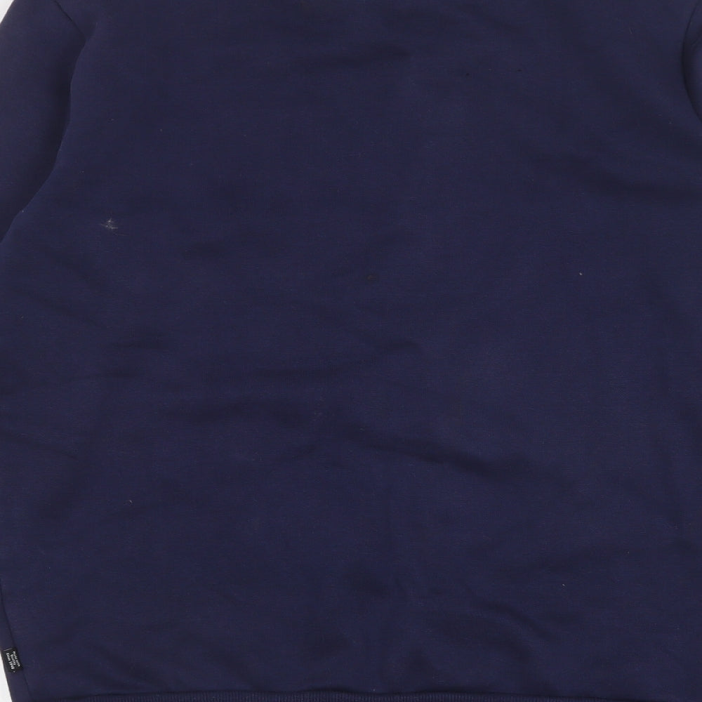 PUMA Womens Blue Cotton Pullover Sweatshirt Size 3XL Pullover