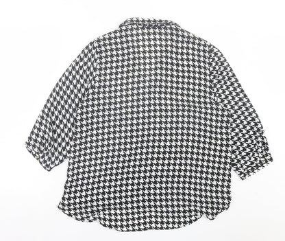 Womens UK Size 14 Marks and Spencer Black Basic Blouse