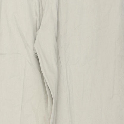 Womens UK Size 40 in Marks and Spencer Regular Fit Chino Beige Trousers