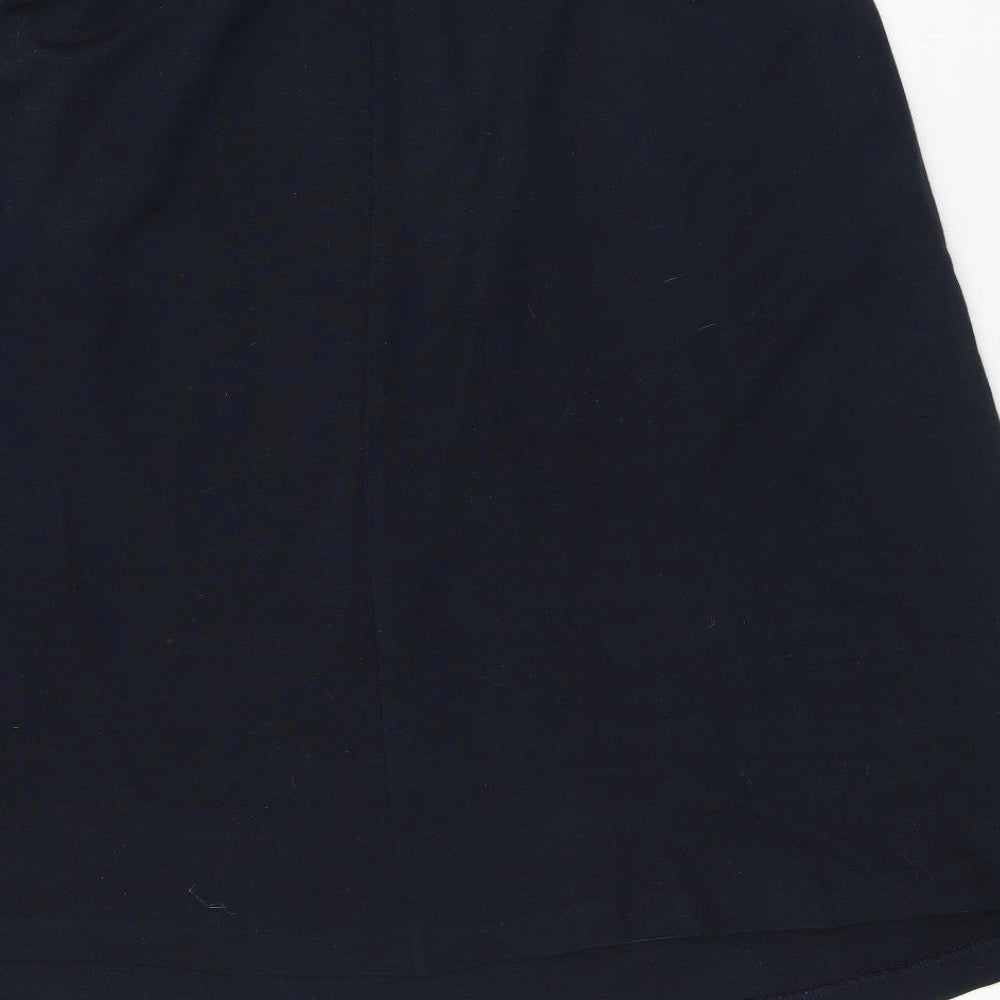 Carr Westley Womens Blue Acrylic A-Line Skirt Size 24