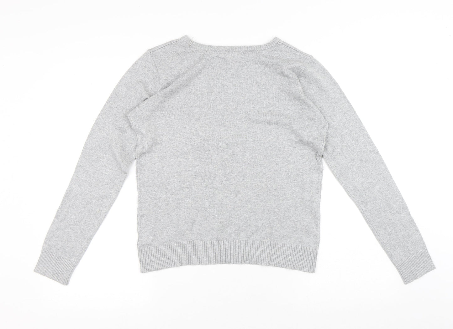 Womens UK Size 12 Atmosphere Grey Pullover Jumper