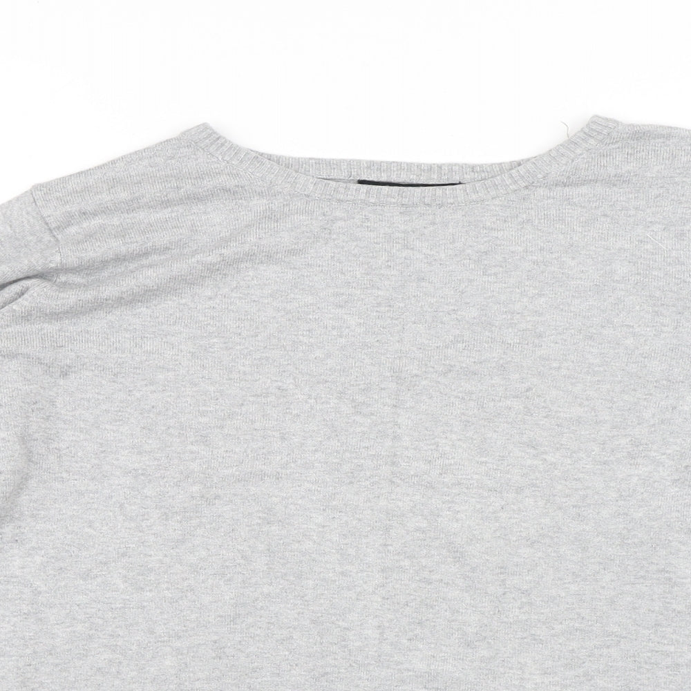 Womens UK Size 12 Atmosphere Grey Pullover Jumper