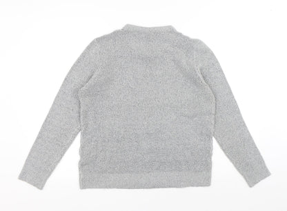 Womens UK Size 14 Onfire Grey Pullover Jumper