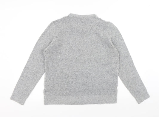 Womens UK Size 14 Onfire Grey Pullover Jumper