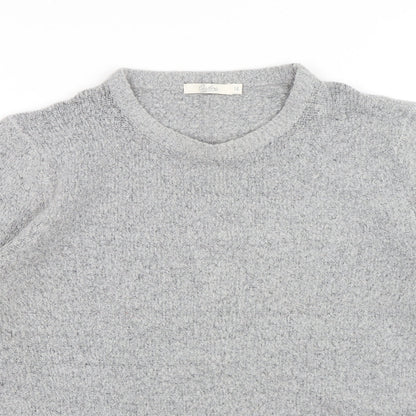 Womens UK Size 14 Onfire Grey Pullover Jumper