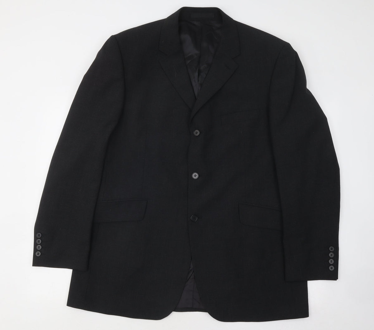 Urban Resistance Mens Black Polyester Jacket Suit Jacket Size 44