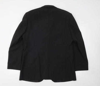 Urban Resistance Mens Black Polyester Jacket Suit Jacket Size 44