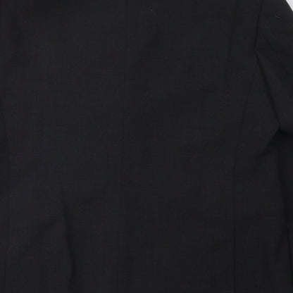 Urban Resistance Mens Black Polyester Jacket Suit Jacket Size 44