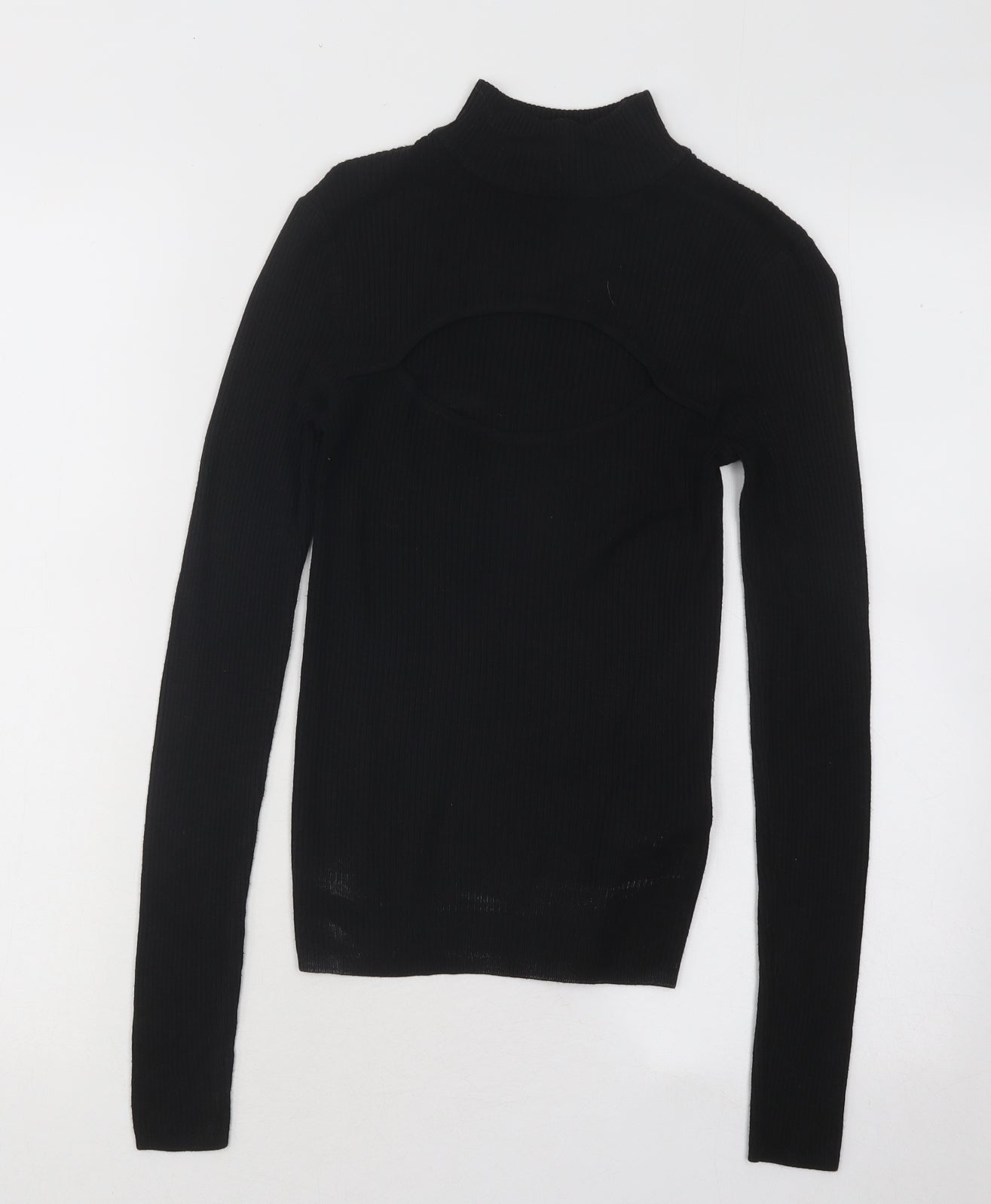 Womens UK Size XS Divided by H&M Black Pullover Jumper
