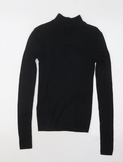 Womens UK Size XS Divided by H&M Black Pullover Jumper