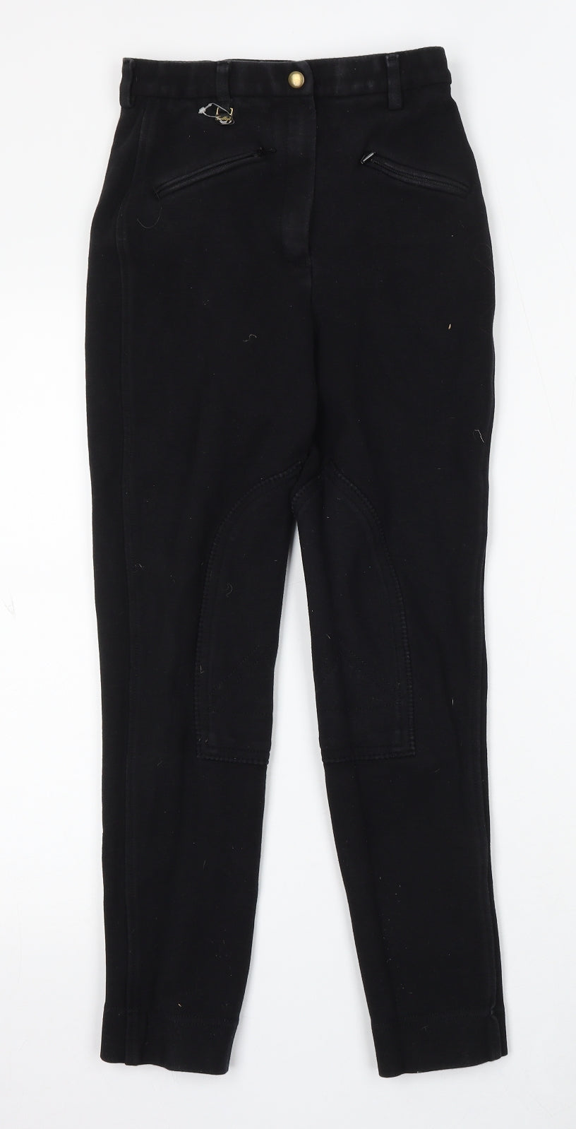 Womens UK Size 26 in Gallop Regular Fit Jogger Black Trousers