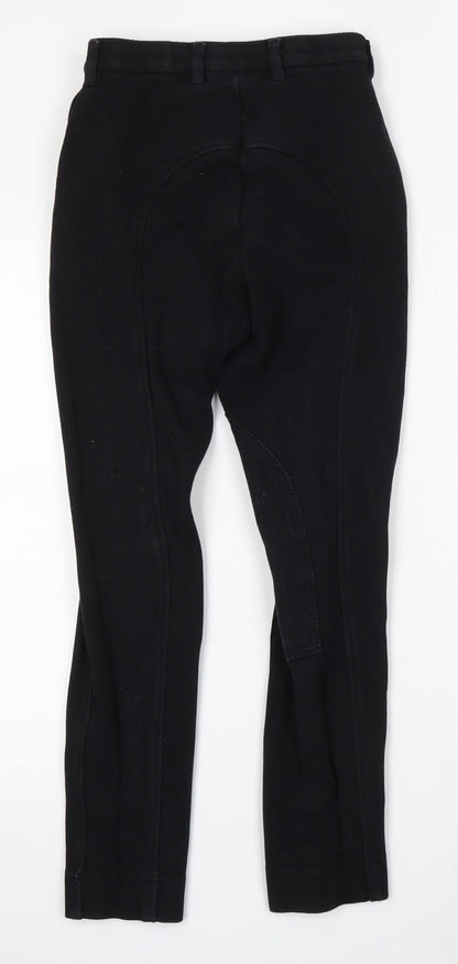 Womens UK Size 26 in Gallop Regular Fit Jogger Black Trousers