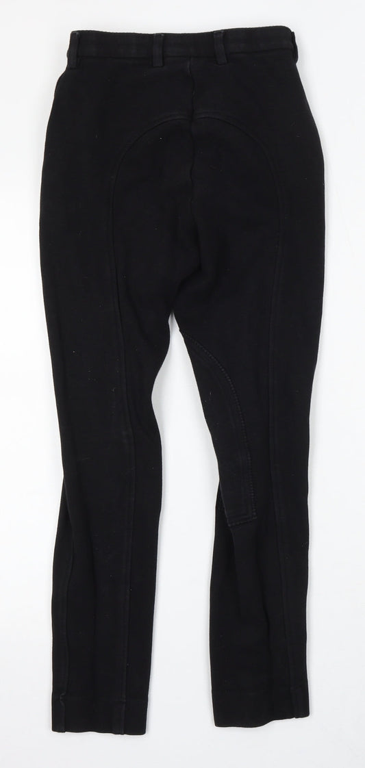 Womens UK Size 26 in Gallop Regular Fit Jogger Black Trousers
