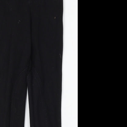 Womens UK Size 26 in Gallop Regular Fit Jogger Black Trousers