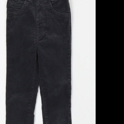 H&M Girls Black Cotton Skinny Jeans Size 5 Years Regular