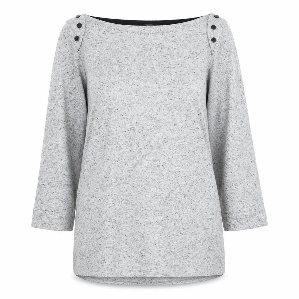Womens UK Size 12 F&F Grey Pullover Jumper
