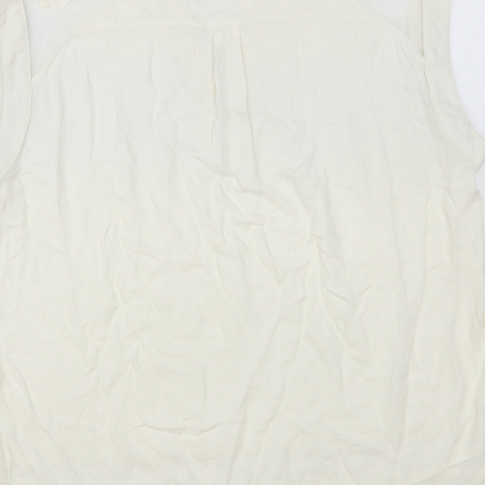 Womens UK Size 16 Select Ivory Basic Blouse