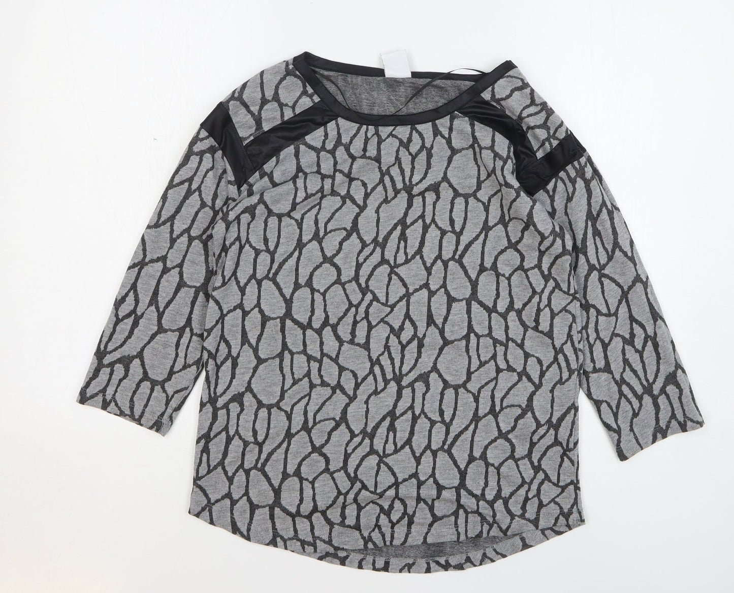 Womens UK Size M VERO MODA Grey Pullover Jumper