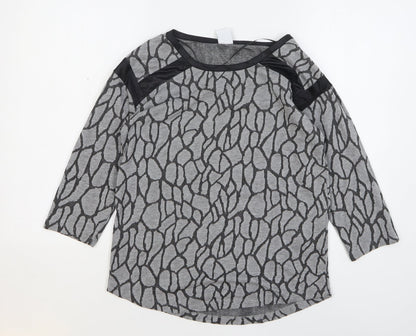 Womens UK Size M VERO MODA Grey Pullover Jumper