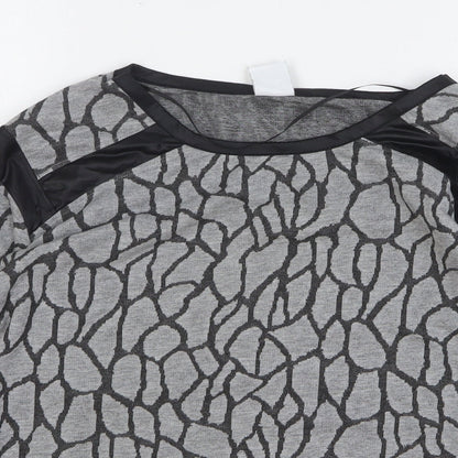 Womens UK Size M VERO MODA Grey Pullover Jumper